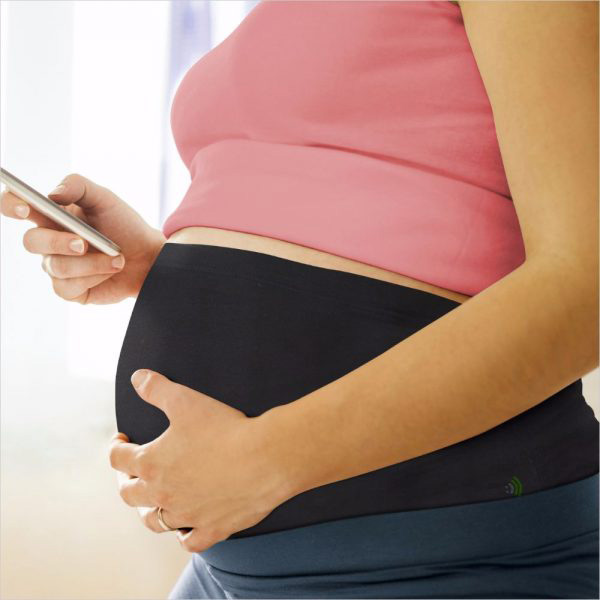 電磁波対策妊婦ベルト Sサイズ（ブラック）